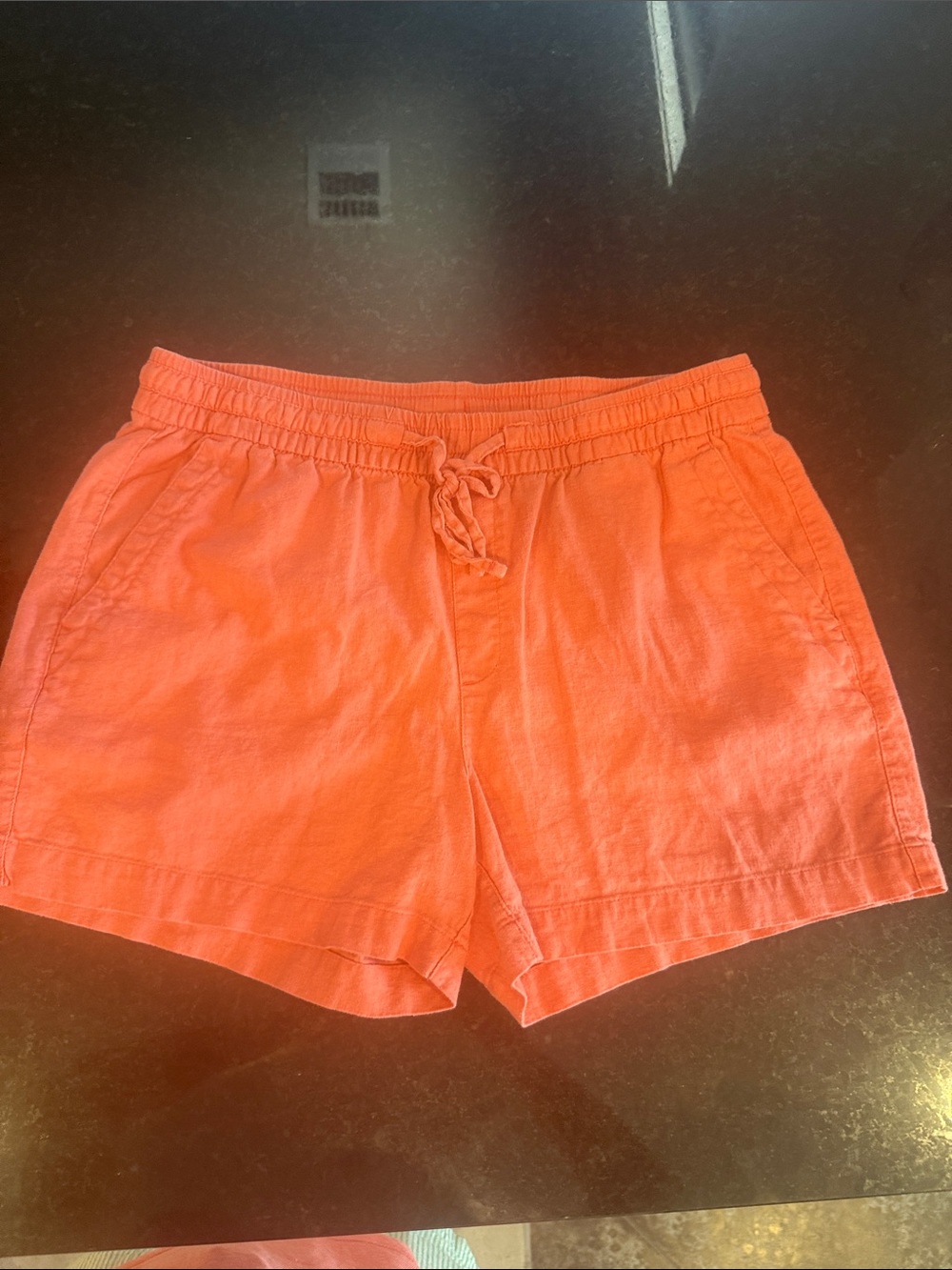 Old Navy Coral Drawstring Athletic Shorts